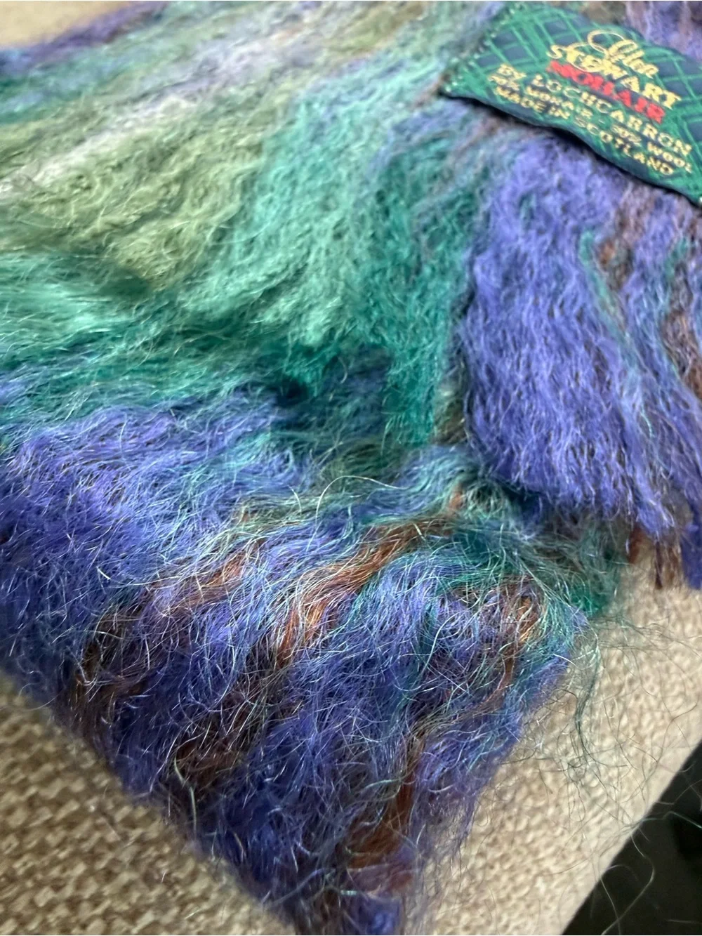 glen stewart fuzzy mohair